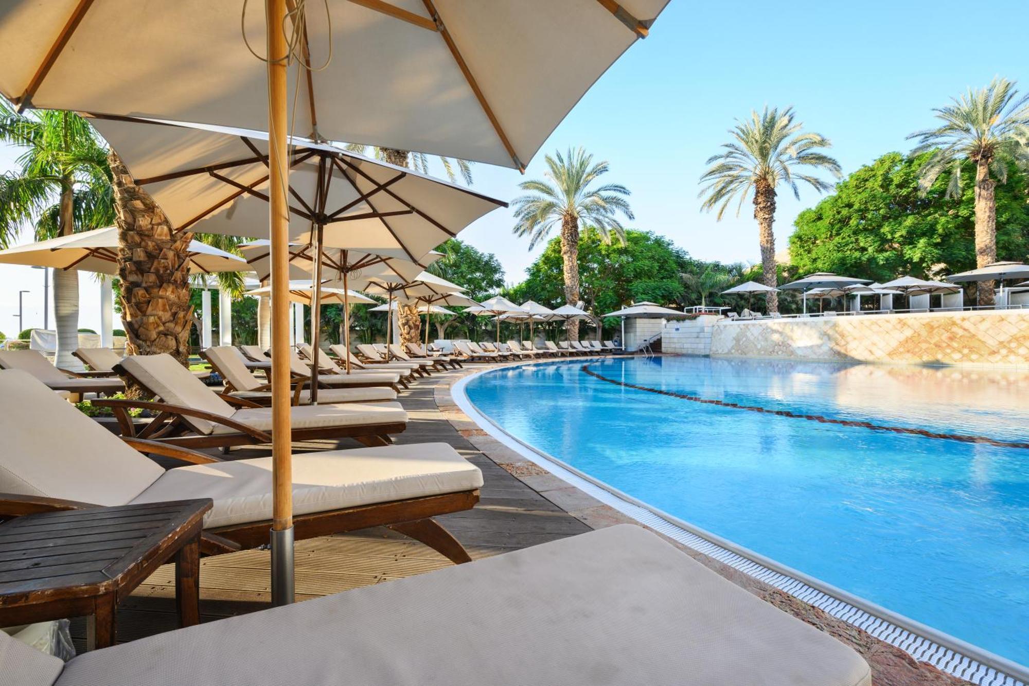 Nevo By Isrotel Collection Ein Bokek Luaran gambar The pool at the Dead Sea Spa Magdiel