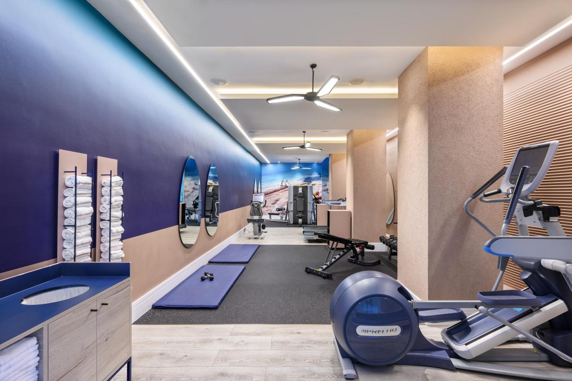 Nevo By Isrotel Collection Ein Bokek Luaran gambar The gym at the hotel